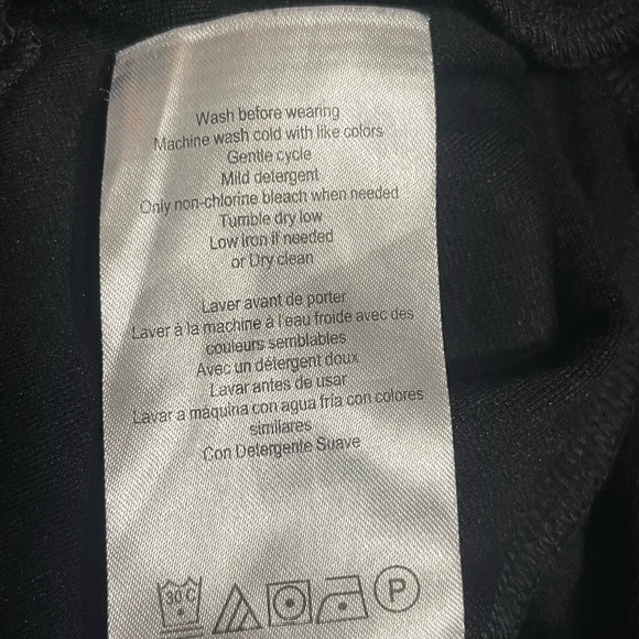 Motherhood Black Straight Leg Pants with Pockets, Tailored Fit, Size XSmall - Picture 10 of 11